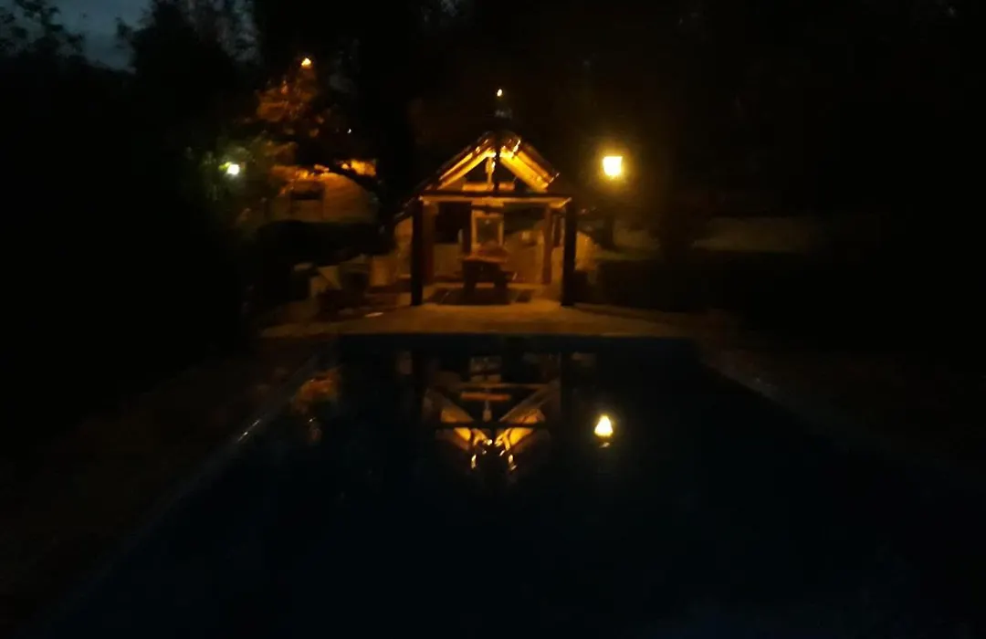 Cabañas La Escondida Casa De campo-1