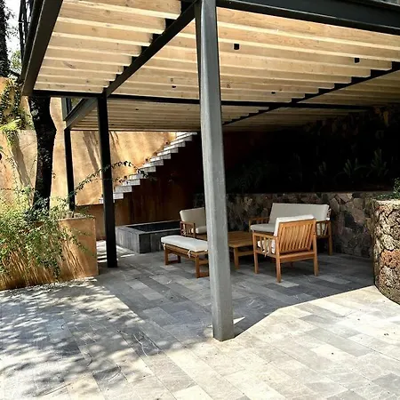 Cabaña Roble Boutique en Avándaro, Valle de Bravo-3