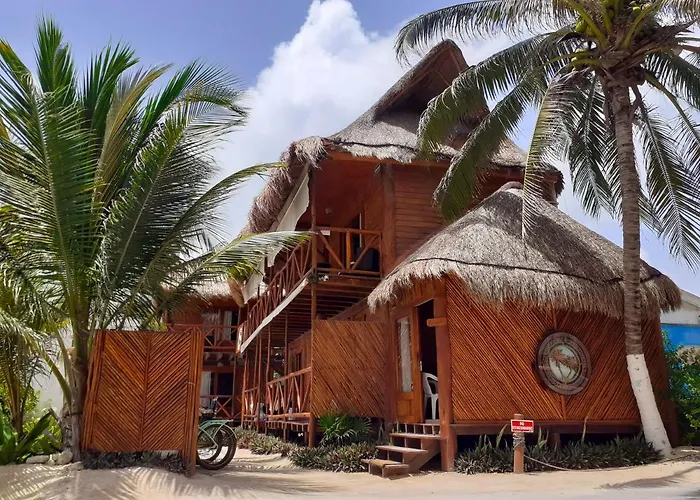 Palmeras de Mahahual Cabañas