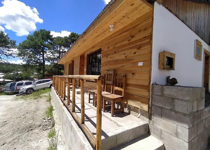 Habitaciónes estilo cabaña las Herraduras Creel