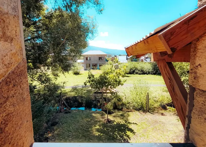 Cabañas espacio bandurrias San Martín de los Andes