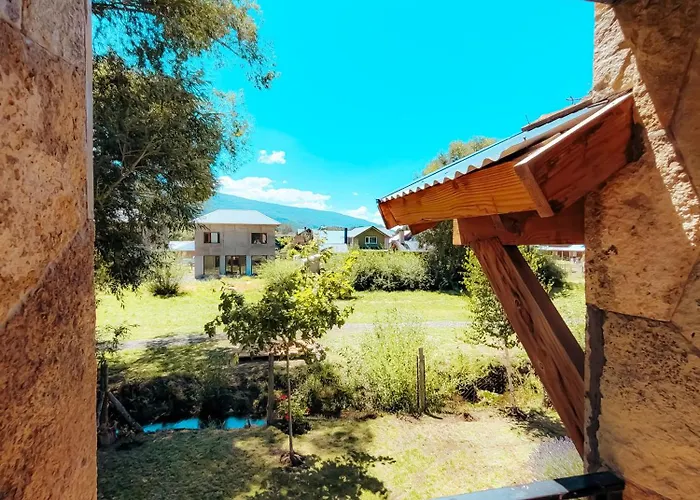 Cabañas espacio bandurrias San Martín de los Andes