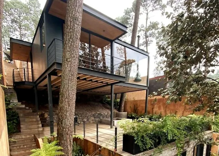 Cabaña Roble Boutique en Avándaro, Valle de Bravo