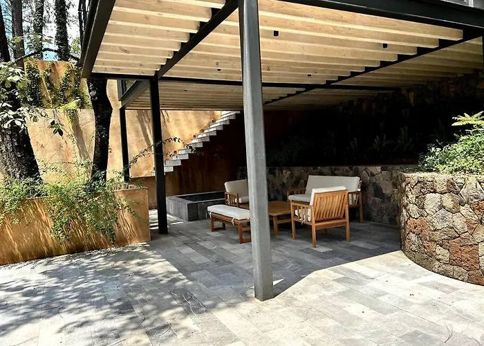 Cabaña Roble Boutique en Avándaro, Valle de Bravo