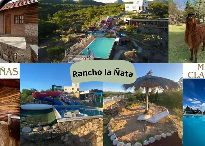 Cabañas y Toboganes Rancho la Ñata Mina Clavero