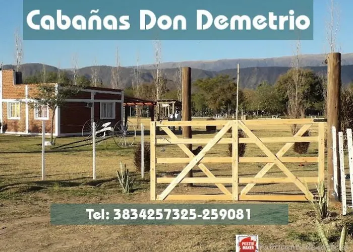 Cabañas Don Demetrio Villa San Fernando del Valle de Catamarca